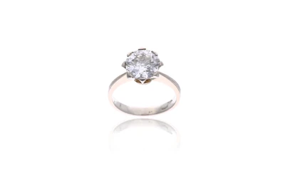 Anello con diamante - Asta Preziosi