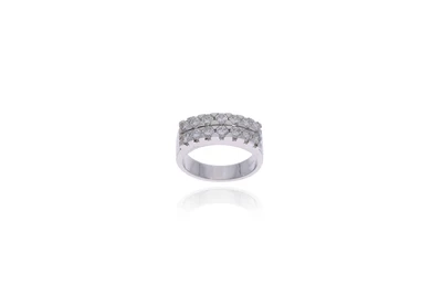 Anello con diamanti - Asta Preziosi
