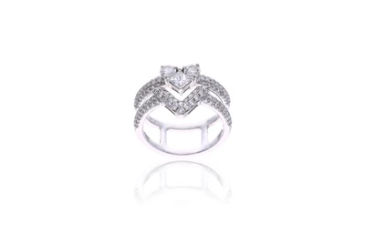 Anello con diamanti - Asta Preziosi