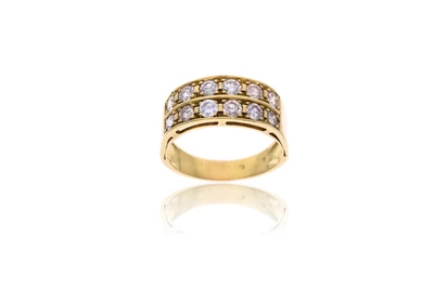 Anello con diamanti - Asta Preziosi