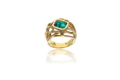 Anello con smeraldo - Asta Preziosi