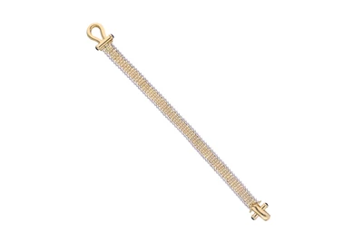 Bracciale con pietre in oro - Asta Preziosi