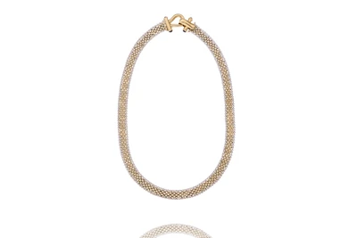 Collana con pietre in oro bicolore - Asta Preziosi Collana con pietre in oro bicolore - Asta Preziosi