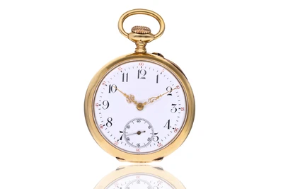Orologio da tasca tripla cassa, in oro - Asta Preziosi