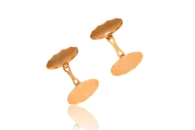 Paio di gemelli in oro - Asta Preziosi