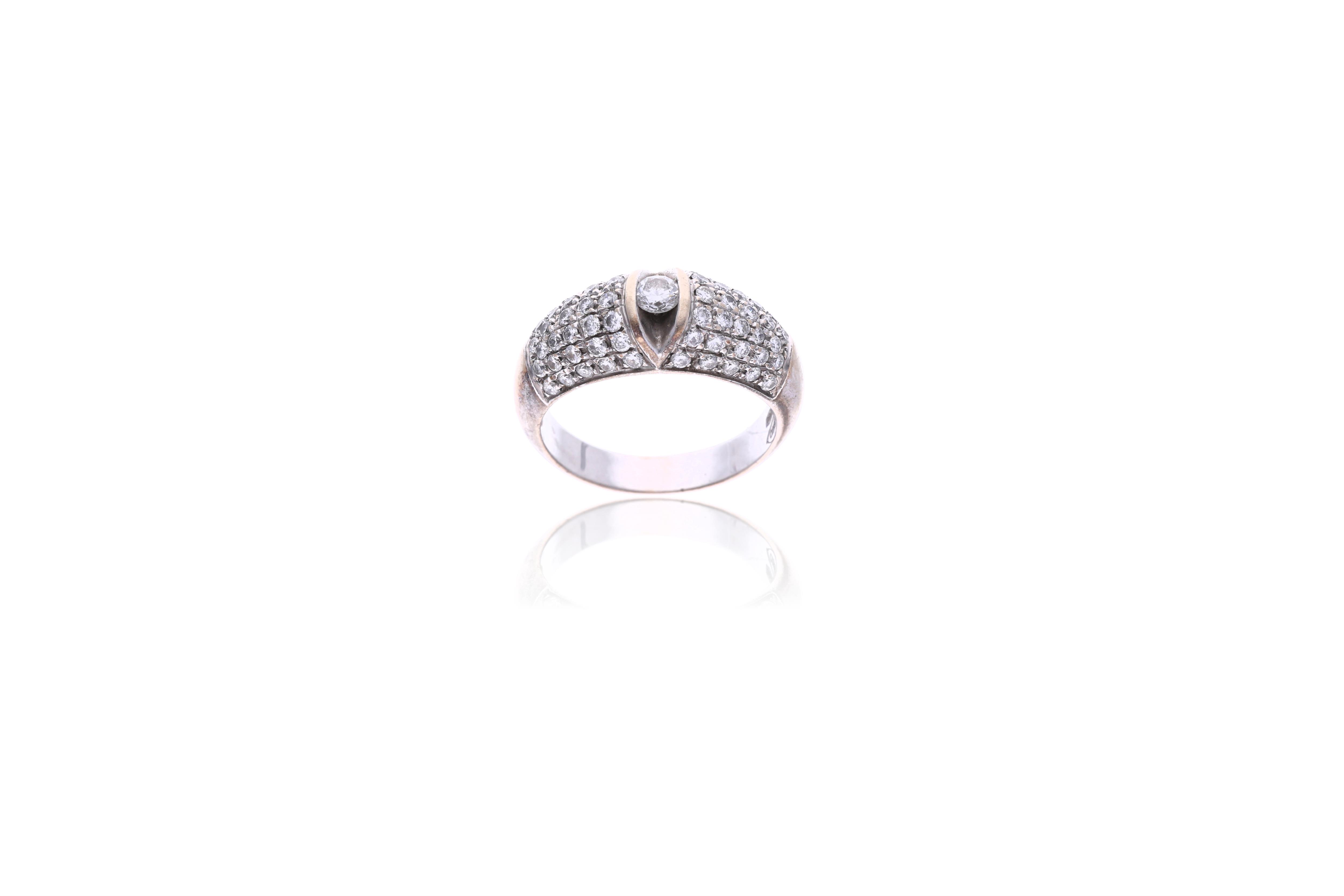 Chimento, anello con diamanti - Asta Preziosi