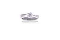 Anello con diamante - Asta Preziosi