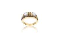 Anello con diamanti e madreperla - Asta Preziosi Anello con diamanti e madreperla - Asta Preziosi