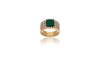 Anello con diamanti e pietra - Asta Preziosi Anello con diamanti e pietra - Asta Preziosi