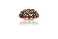 Anello con rubini e zaffiri - Asta Preziosi Anello con rubini e zaffiri - Asta Preziosi