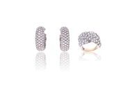 Anello e paio di orecchini con pietre - Asta Preziosi Anello e paio di orecchini con pietre - Asta Preziosi