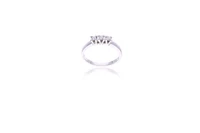 Anello trilogy con diamanti - Asta Preziosi Anello trilogy con diamanti - Asta Preziosi