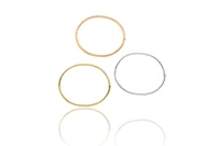 Tre bracciali in oro - Asta Preziosi