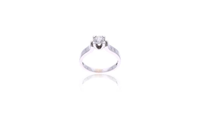 Anello con diamante - Asta Preziosi Anello con diamante - Asta Preziosi