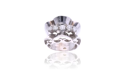 Anello con diamanti - Asta Preziosi