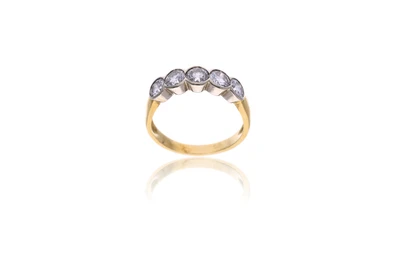 Anello con diamanti - Asta Preziosi
