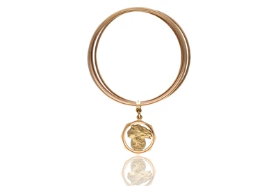 Bracciale a 11 fili con ciondolo in oro - Asta Preziosi Bracciale a 11 fili con ciondolo in oro - Asta Preziosi