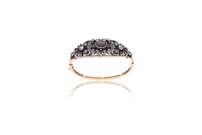 Bracciale con diamanti e pietra - Asta Preziosi Bracciale con diamanti e pietra - Asta Preziosi