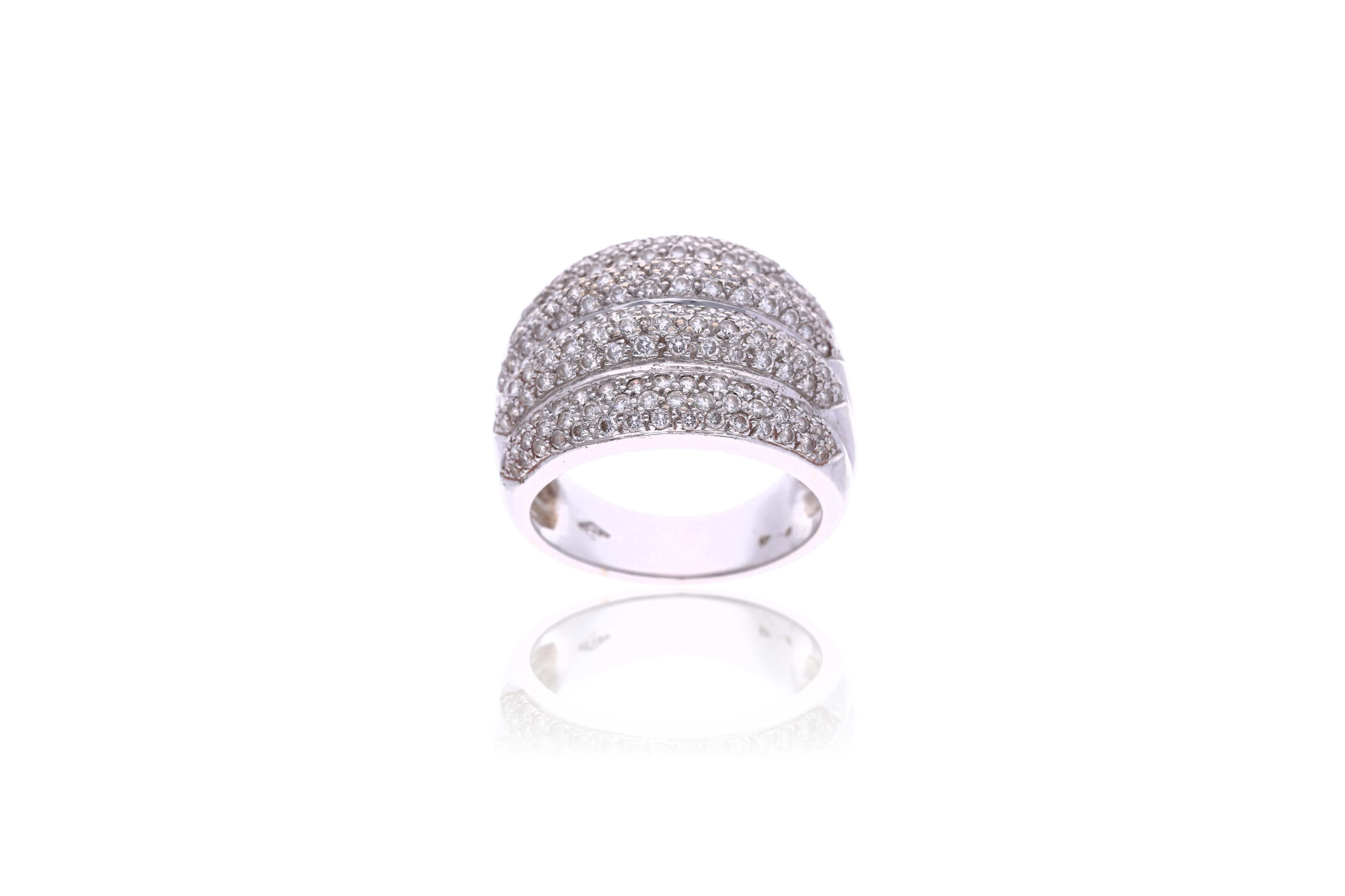 Anello con diamanti - Asta Preziosi