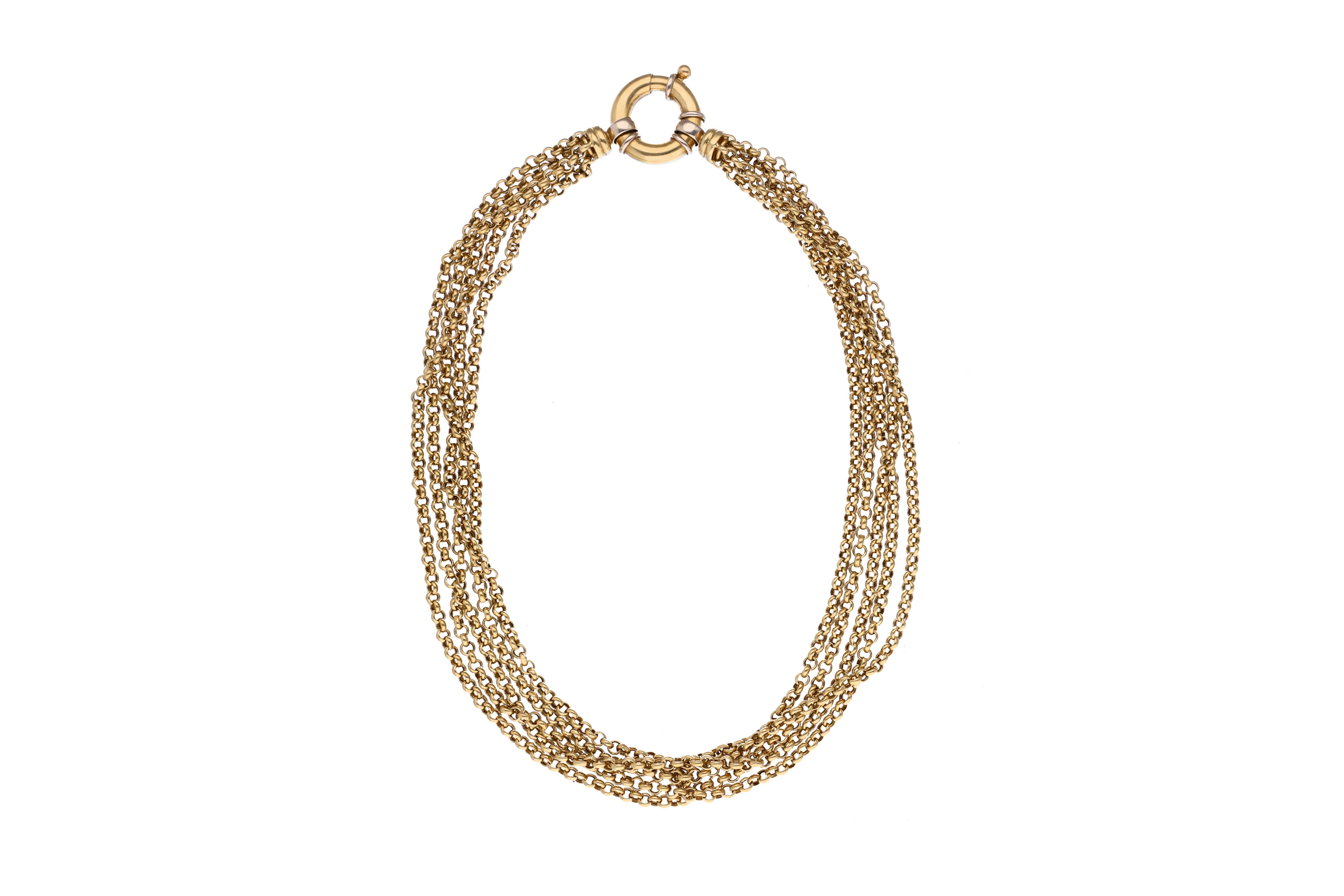 Collana in oro - Asta Preziosi