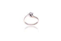 Anello con diamante - Asta Preziosi