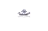 Anello con diamante - Asta Preziosi