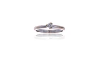 Anello con diamante - Asta Preziosi