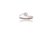 Anello con diamante - Asta Preziosi