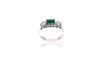 Anello con diamanti - Asta Preziosi