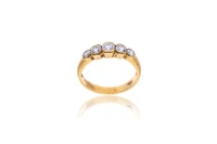 Anello con diamanti - Asta Preziosi