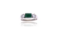 Anello con diamanti - Asta Preziosi