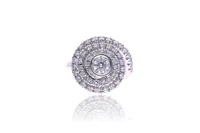 Anello con diamanti - Asta Preziosi