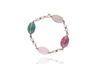 Bracciale con pietre e perle - Asta Preziosi