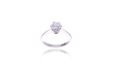Anello con diamante - Asta Preziosi