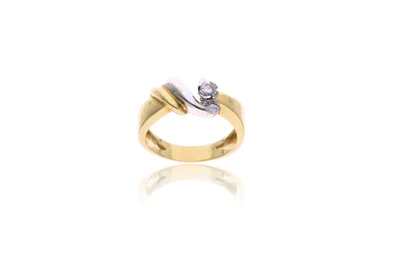 Anello con diamante - Asta Preziosi