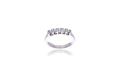 Anello con diamanti - Asta Preziosi