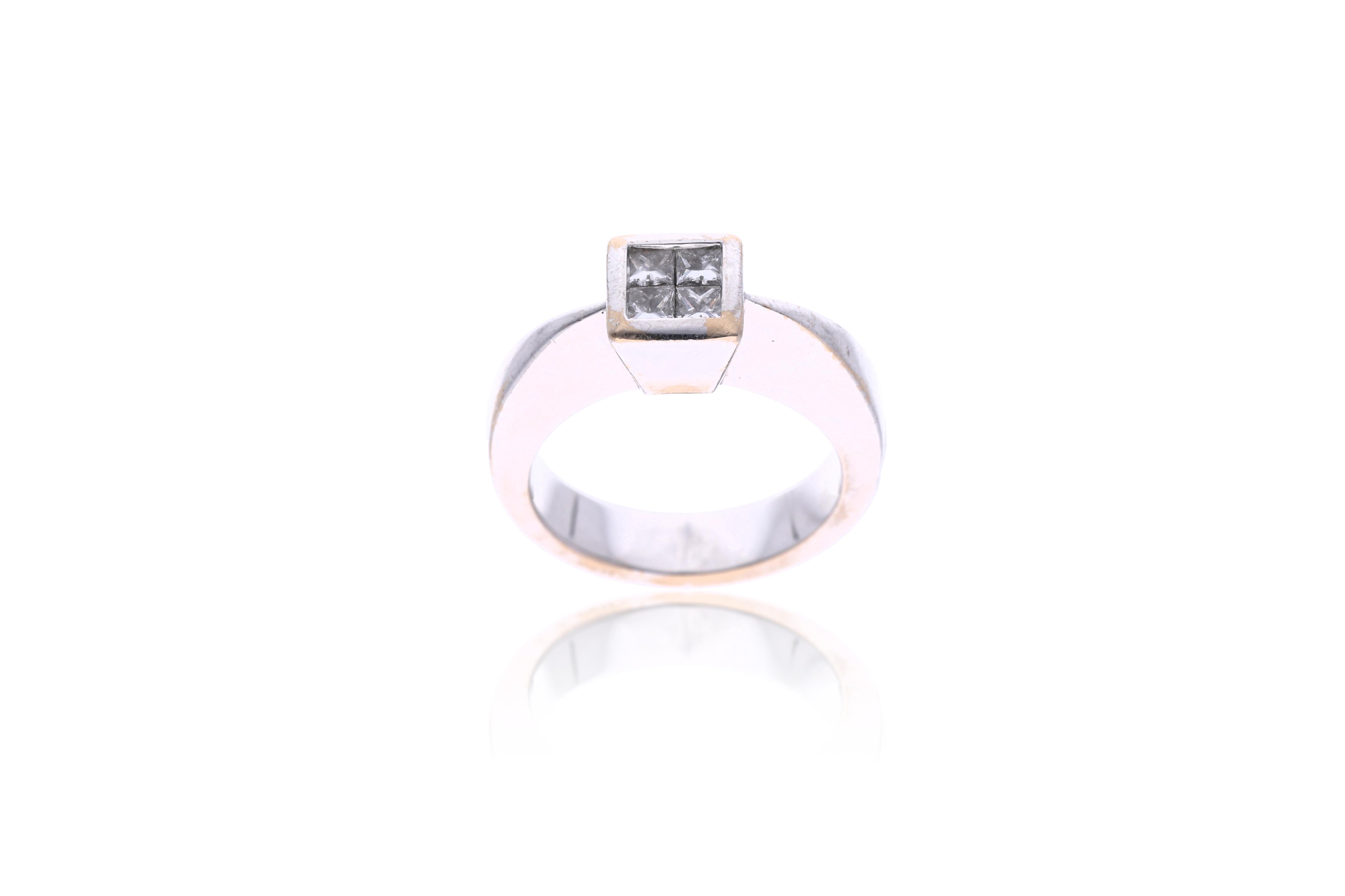 Anello con diamanti - Asta Preziosi