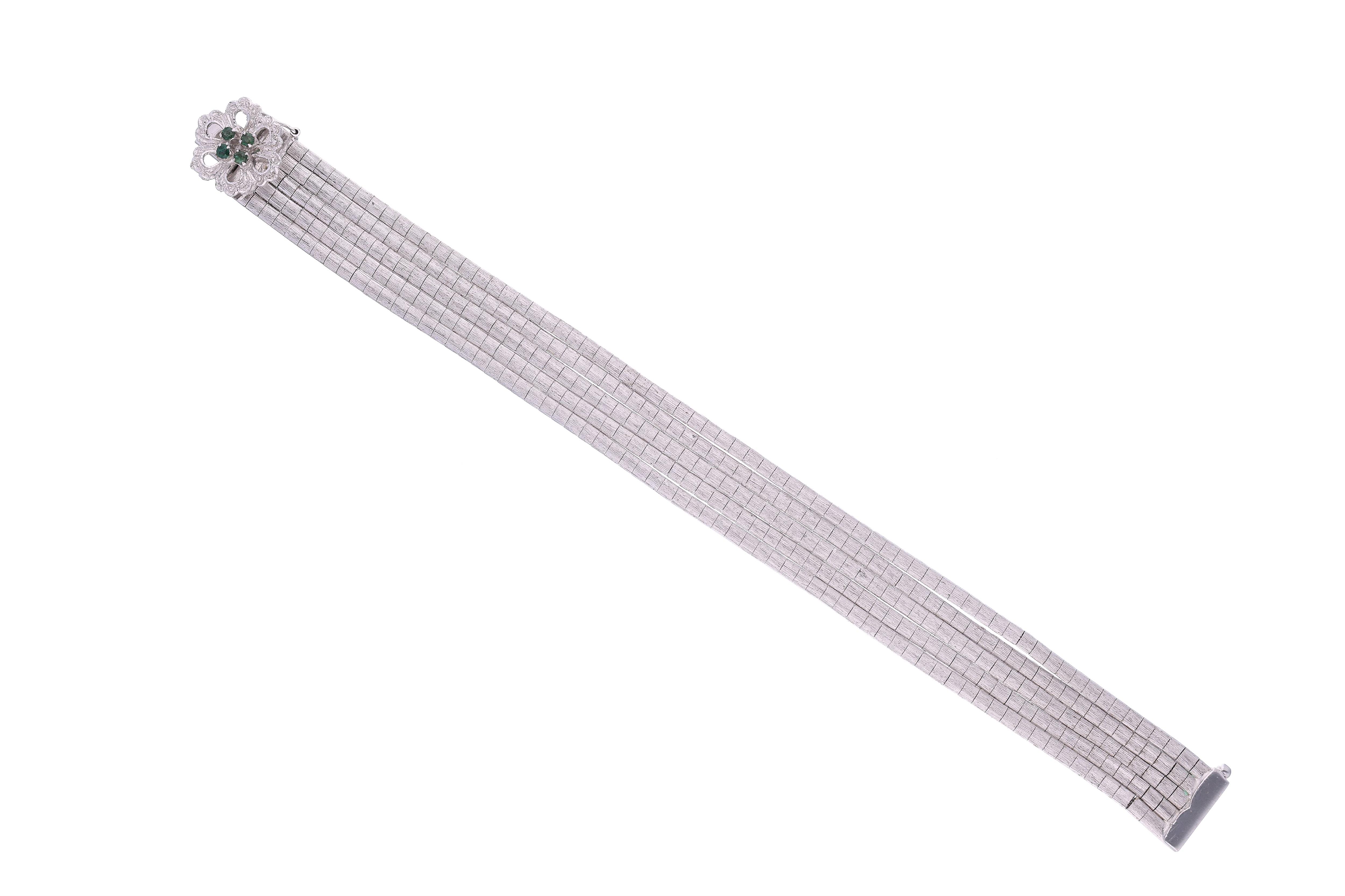 Bracciale con smeraldi - Asta Preziosi