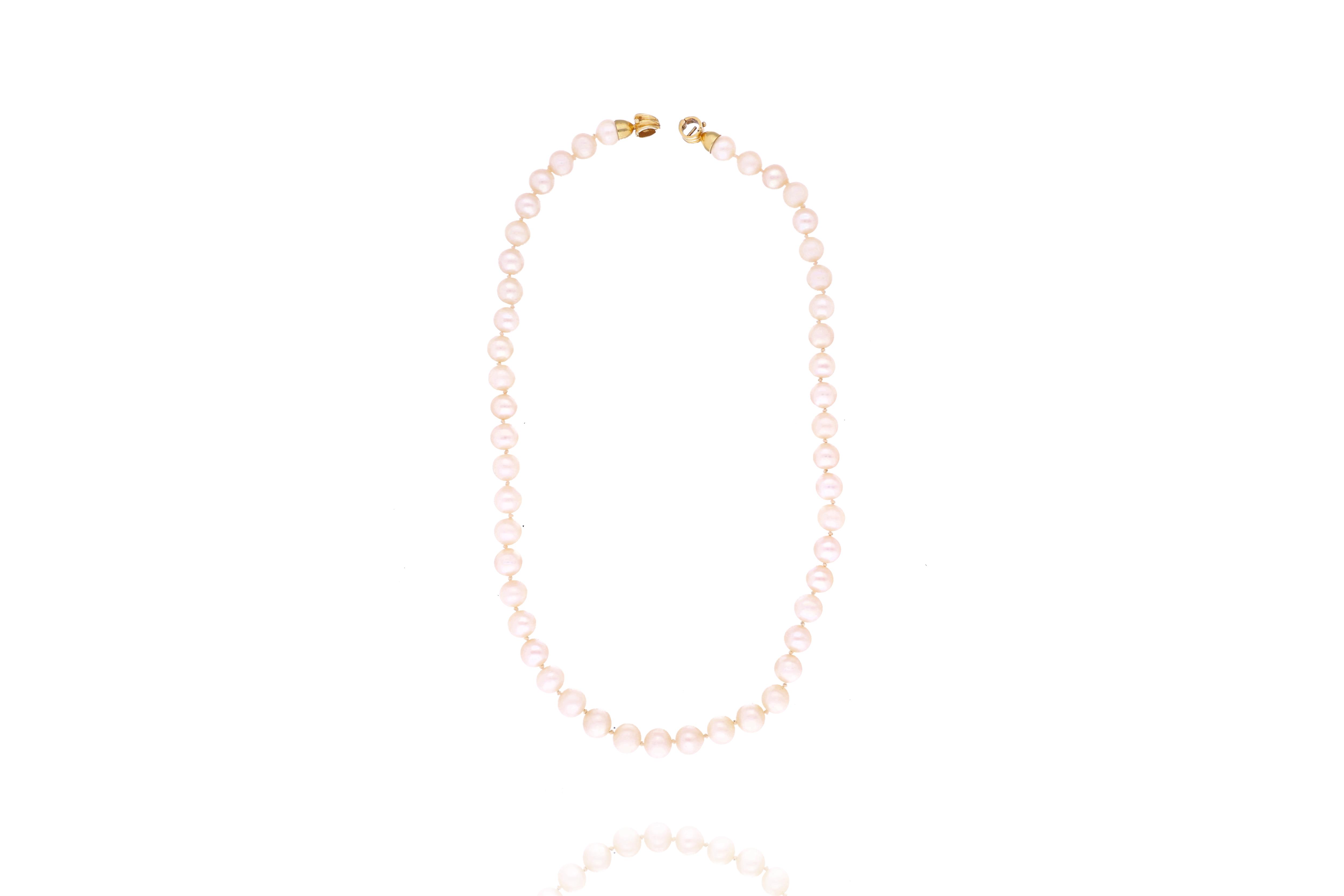 Collana di perle coltivate - Asta Preziosi