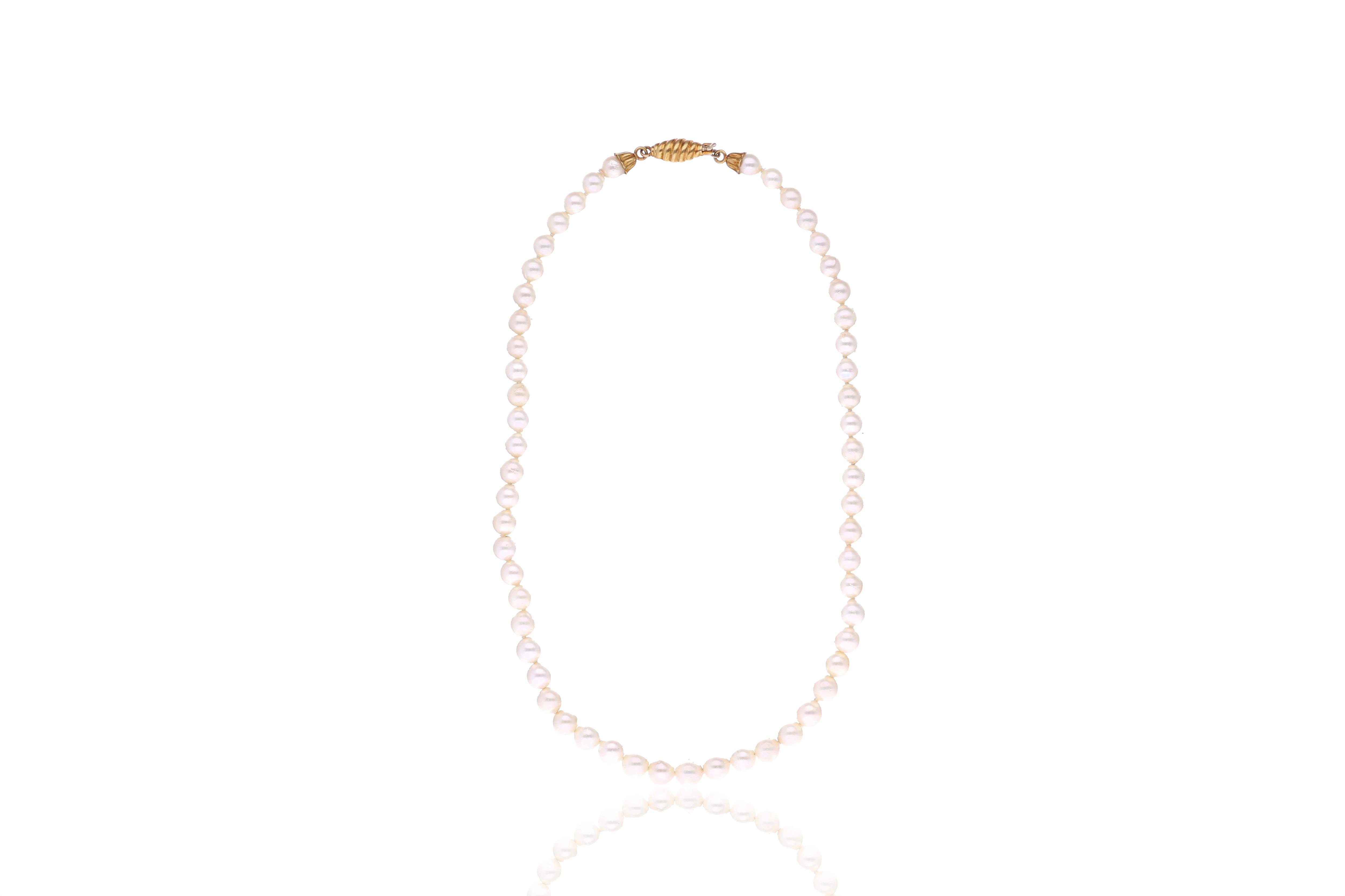 Collana di perle d'acqua dolce - Asta Preziosi