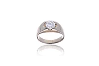 Anello con diamante - Asta Preziosi Anello con diamante - Asta Preziosi