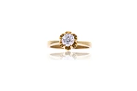 Anello con diamante - Asta Preziosi Anello con diamante - Asta Preziosi