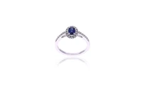 Anello con pietra e diamanti - Asta Preziosi