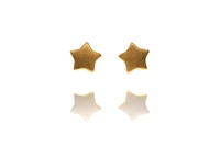 Paio di orecchini a forma di stella in oro - Asta Preziosi