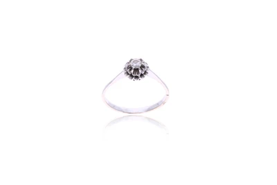 Anello con diamante - Asta Preziosi