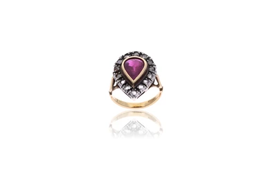 Anello con rubino e diamanti - Asta Preziosi Anello con rubino e diamanti - Asta Preziosi