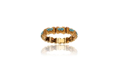 Bracciale modulare con turchesi - Asta Preziosi