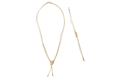 Demi-parure, collana e bracciale in oro - Asta Preziosi Demi-parure, collana e bracciale in oro - Asta Preziosi
