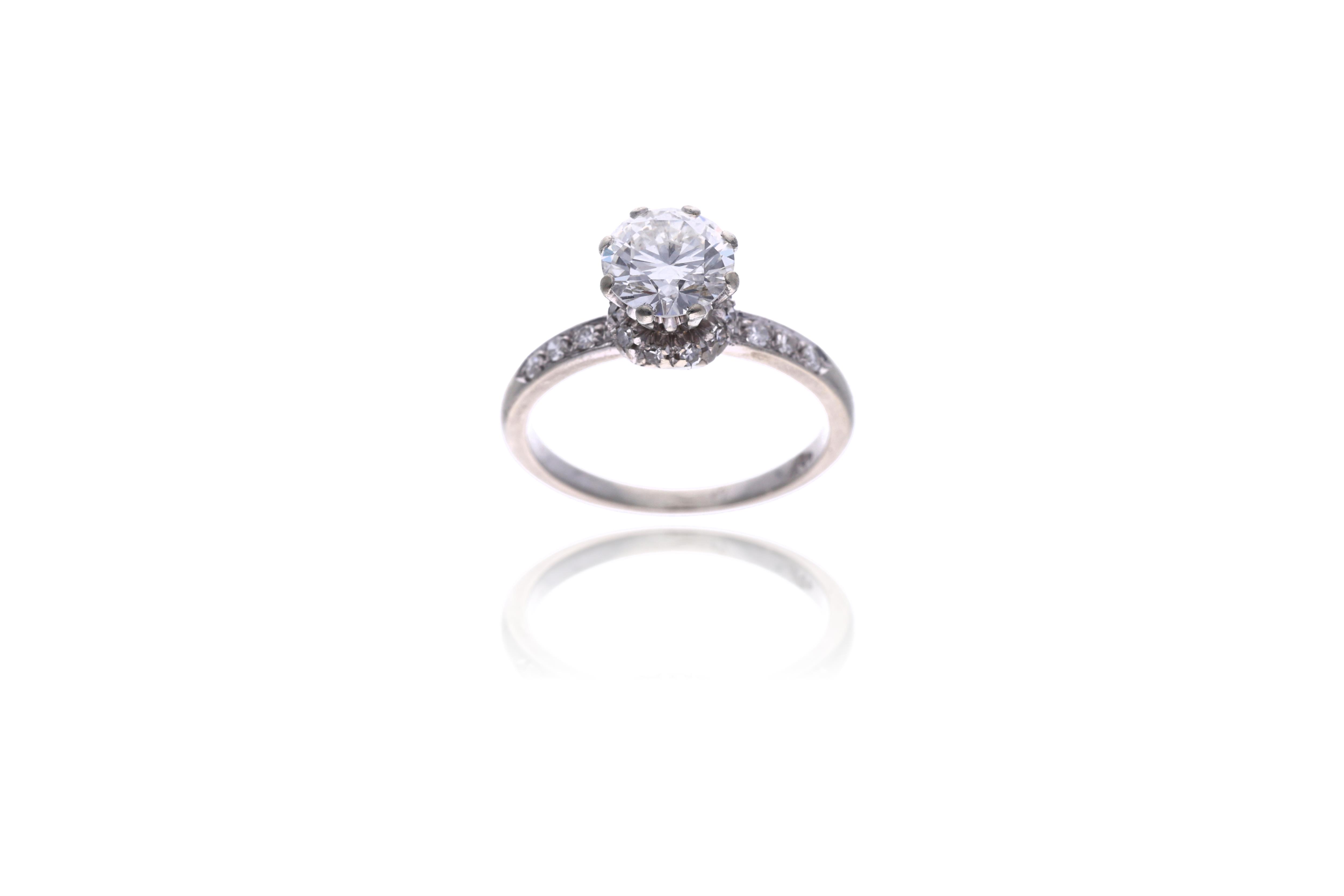 Anello con diamanti - Asta Preziosi
