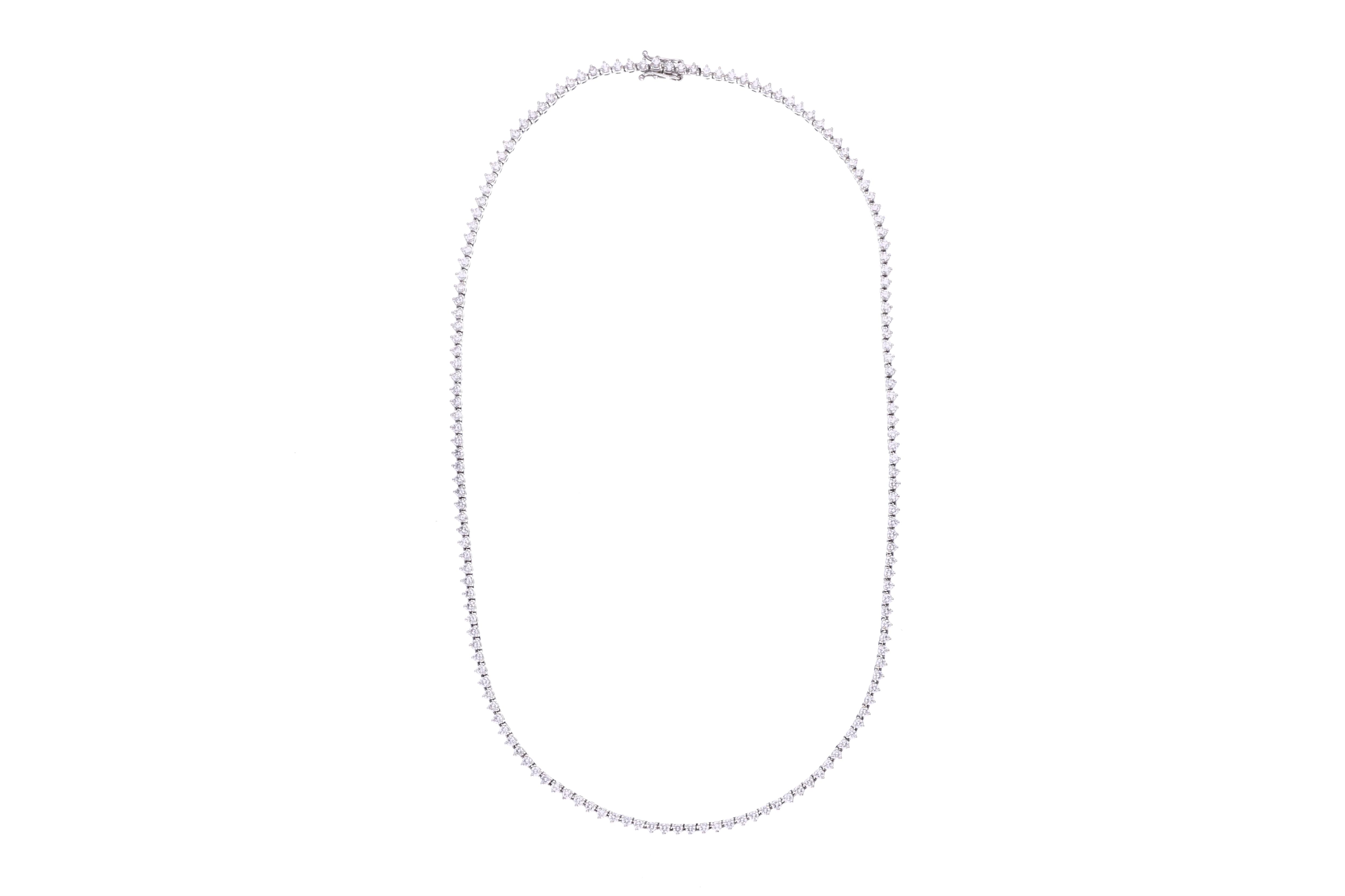 Collana con diamanti - Asta Preziosi